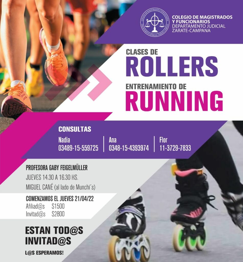 Clases de rollers